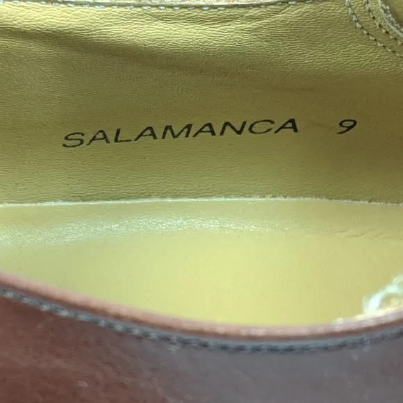 Mezlan Salamanca Square Toe Oxfords Men's 9