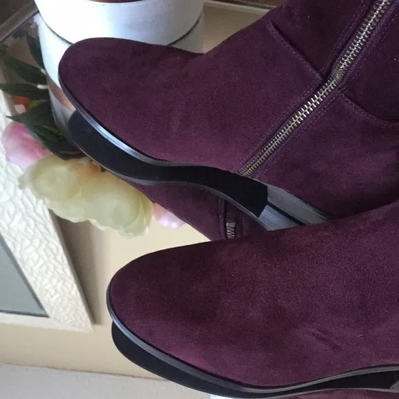 Michael Kors Bromley Suede Over The Knee Boots