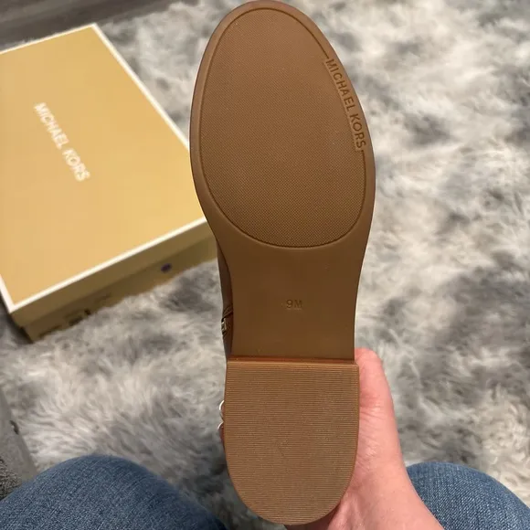 Michael Kors Brown Over the Knee Boots with Leather Finish