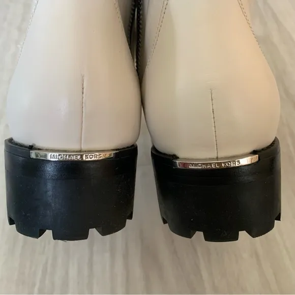 Michael Kors Leather Bastian Ankle Boots