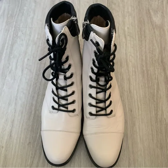 Michael Kors Leather Bastian Ankle Boots
