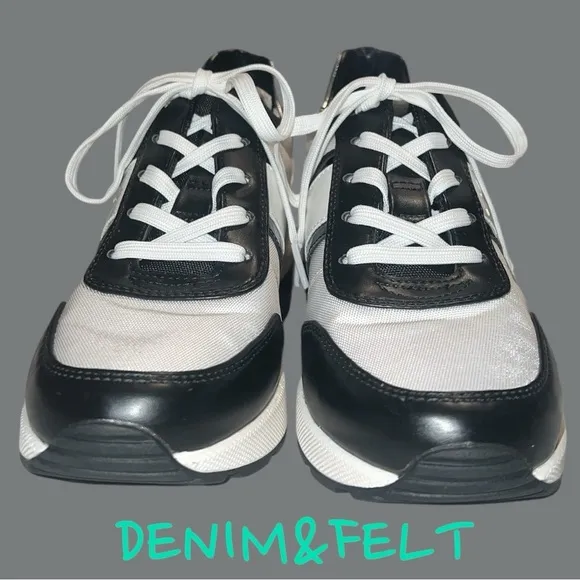 Michael Kors Mabel Platform Sneakers/Shoes | Color: White/Black | NEW!!🖤👟🩶👟