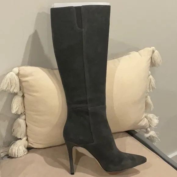 Michael Kors Women's Gray Suede Boots