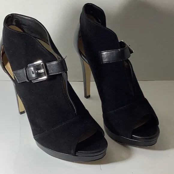 MICHAEL KORSOpen toe Isabella ankle boots