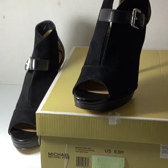 MICHAEL KORSOpen toe Isabella ankle boots