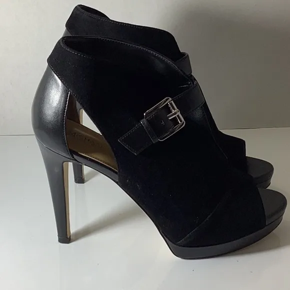 MICHAEL KORSOpen toe Isabella ankle boots