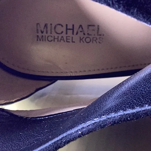 MICHAEL KORSOpen toe Isabella ankle boots