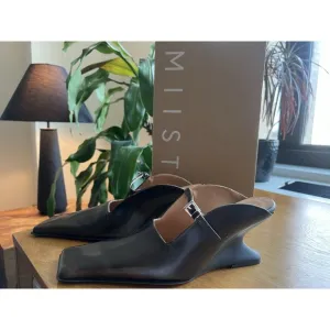 Miista Aldith Brown Miles Leather Shoes Size 38