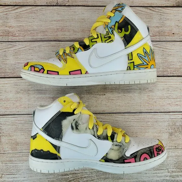 (Mismatched Sizes) Nike SB Dunk High 'De La Soul' Men's Size 8 &amp; 8.5