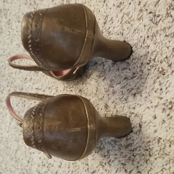 Miu Miu leather shoes,size 39 1/2