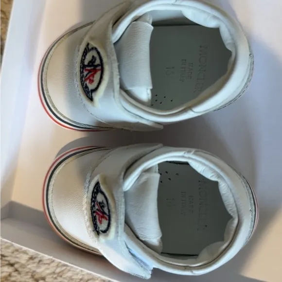 Moncler White Enfant Bootie