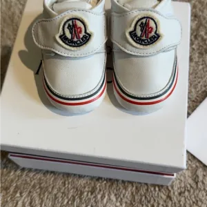Moncler White Enfant Bootie