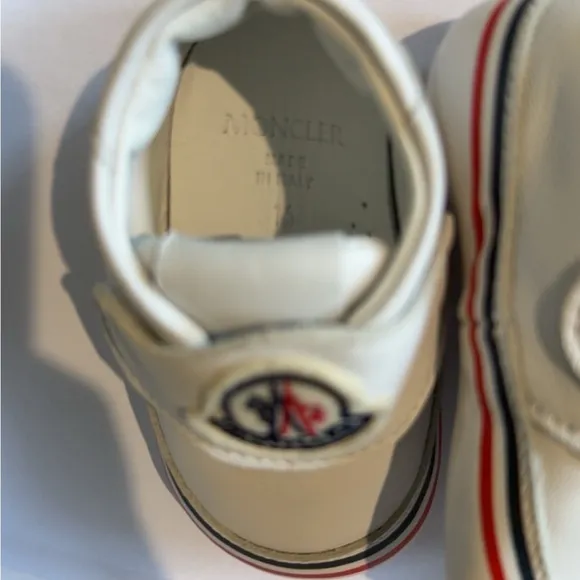 Moncler White Enfant Bootie