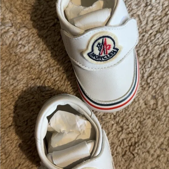 Moncler White Enfant Bootie