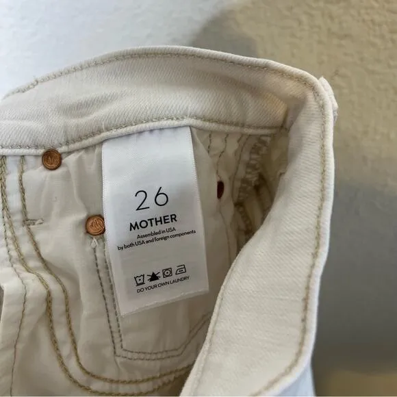 Mother High Waisted Weekender Skimp Play Date Flare Jeans Women’s Size 26