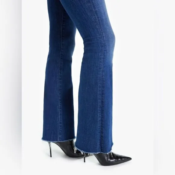 MOTHER The Weekender Fray Jeans Size 26 NWT