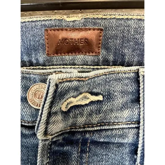 MOTHER Women's The Insider Crop Jeans Sz 27