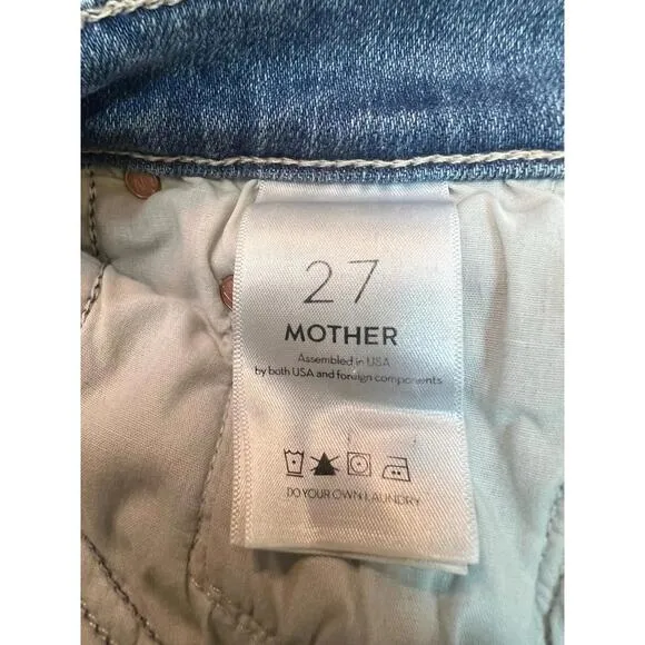 MOTHER Women's The Insider Crop Jeans Sz 27
