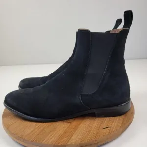 MSRP $325 ORO Los Angeles Classic Black Chelsea Boots Made in Spain Men's 11