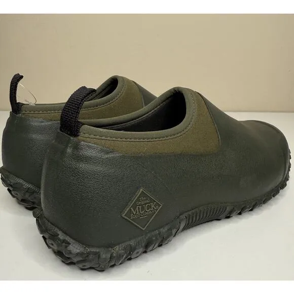 Muck Muckster II Boot Mens 7 Moss Green Low Pull On Neoprene High Traction