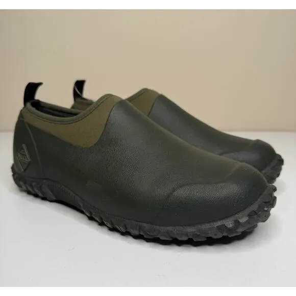 Muck Muckster II Boot Mens 7 Moss Green Low Pull On Neoprene High Traction