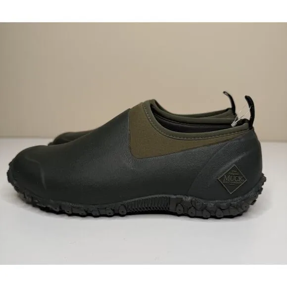 Muck Muckster II Boot Mens 7 Moss Green Low Pull On Neoprene High Traction