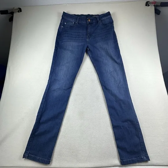 Mugsy Jeans Mens 34 Blue LAKE SHORES Light Wash Stretch Denim Jeans (34x34)
