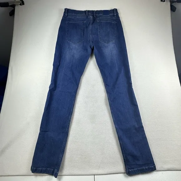 Mugsy Jeans Mens 34 Blue LAKE SHORES Light Wash Stretch Denim Jeans (34x34)