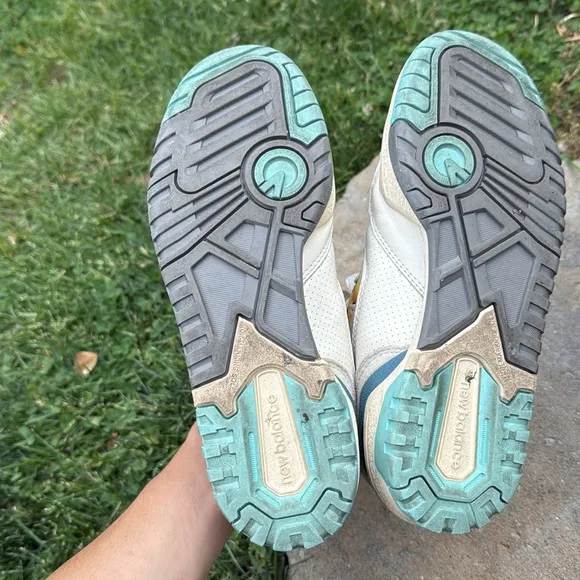 New Balance 550 Sea Salt Teal sz5.5