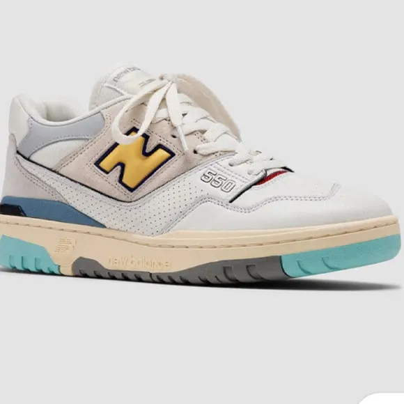New Balance 550 Sea Salt Teal sz5.5