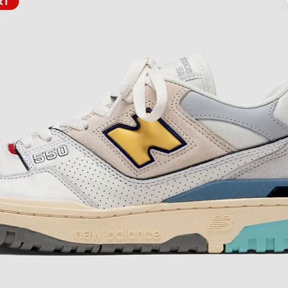 New Balance 550 Sea Salt Teal sz5.5