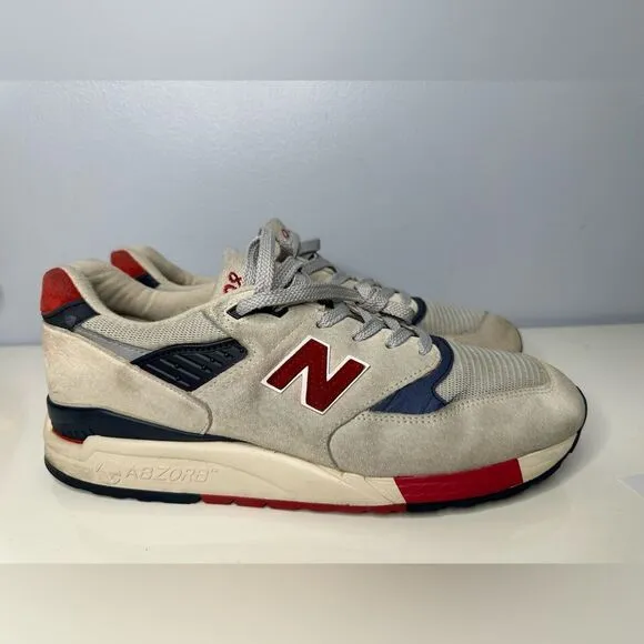 New Balance 998 J. Crew Independence Day Mens Sneakers shoes size 12