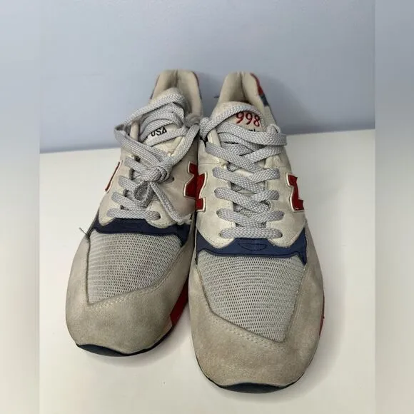 New Balance 998 J. Crew Independence Day Mens Sneakers shoes size 12