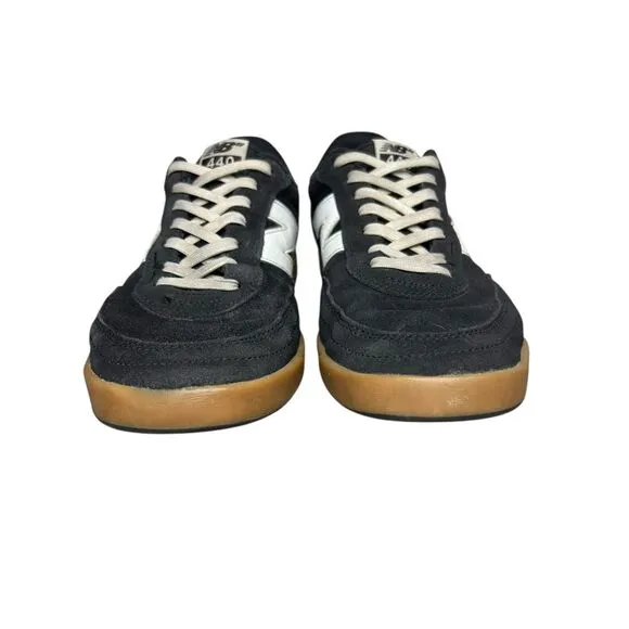 New Balance Men’s 11 Numeric 440 V2 Sneakers Black Gum Skate Shoes