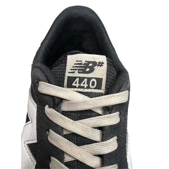 New Balance Men’s 11 Numeric 440 V2 Sneakers Black Gum Skate Shoes