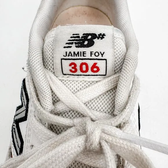 New Balance Numeric 306 Jamie Foy White Skate Shoes Mens 8 White
