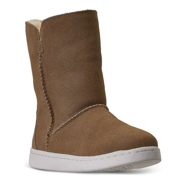 NEW BEARPAW Little Girls Delaney Sneaker Boots