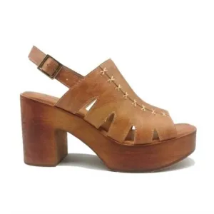 NEW BEAST FASHION women's fontella platform sandal in tan