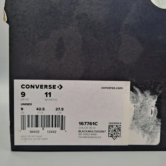 New Converse Chuck 70 Hi Tops TWISTED RESORT UFO Crash Site Rare Women's Shoes
