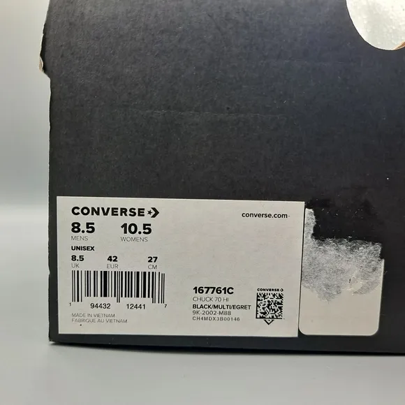 New Converse Chuck 70 Hi Tops TWISTED RESORT UFO Crash Site Rare Women's Shoes