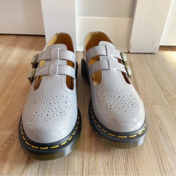 NEW Dr. Martens 8065 Patent Leather Mary Jane Shoes