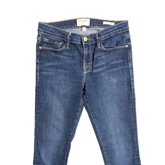 NEW FRAME le skinny de jeanne dame jeans in blue