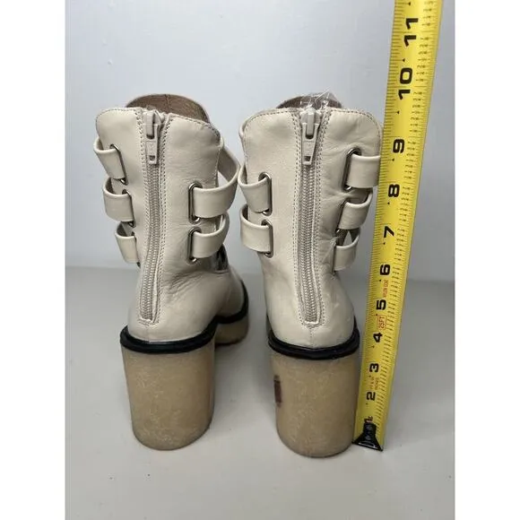 New Free People Women's Jesse Cutout Ankle Boot Size 37.5/7