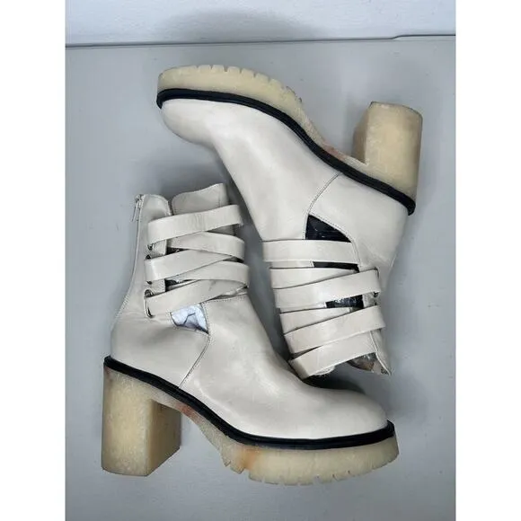 New Free People Women's Jesse Cutout Ankle Boot Size 40/9.5