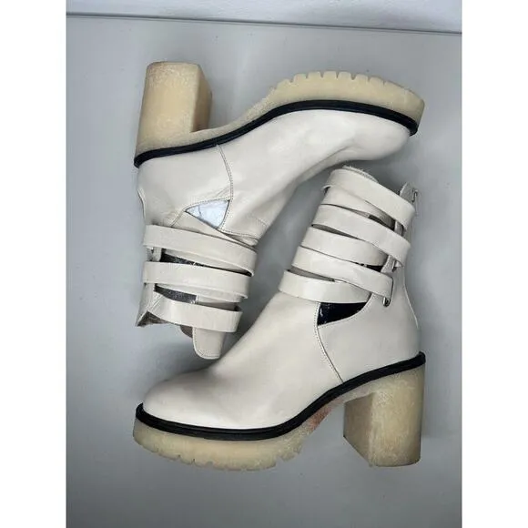 New Free People Women's Jesse Cutout Ankle Boot Size 40/9.5