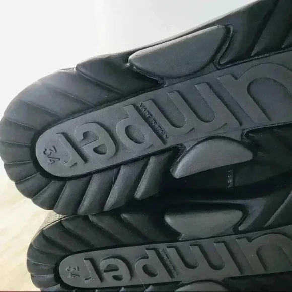 New Giugiaro Bumper Leather Italy Boots Shoes
