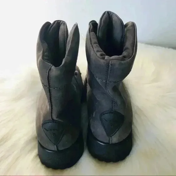 New Giugiaro Bumper Leather Italy Boots Shoes