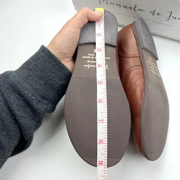 NEW Manuela de Juan British Lace Up Shoes