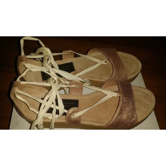 New Marc Jacobs Metallic Gladiator Sandals - Size 8 US - In Box