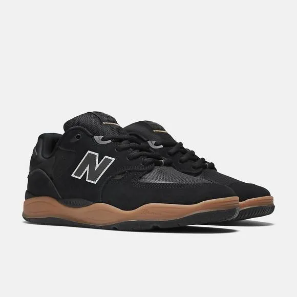 NEW NEW BALANCE men's numeric tiago 1010 skate shoes in black gum